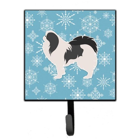 Carolines Treasures Winter Snowflake Japanese Chin Leash or Key Holder BB3537SH4